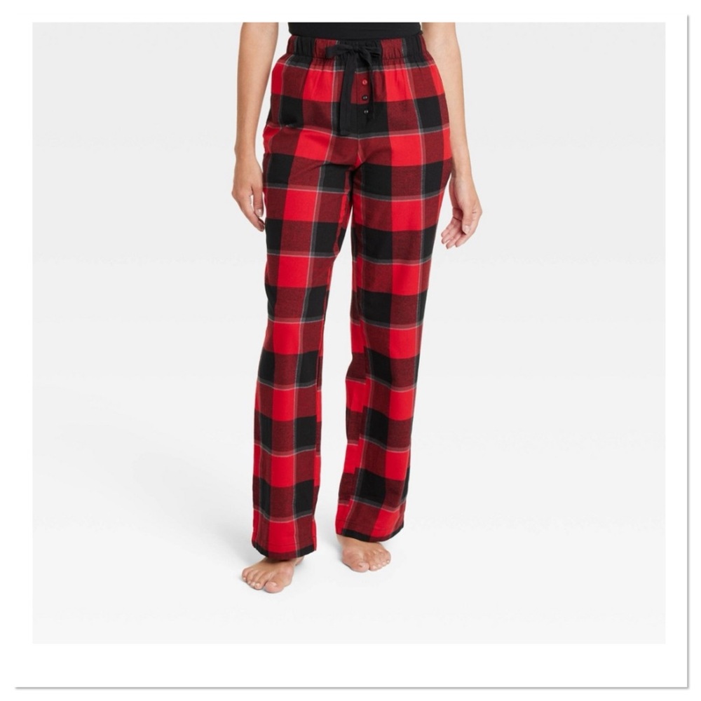 Women’s Checkered Flannel Stars Above Pajama Pants